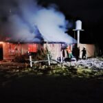 incendio en una cabaña del complejo del sosiego dejó daños parciales en Luján